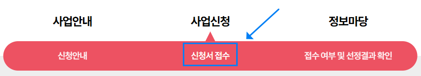 사랑온 난방비 홈페이지 신청서 접수 하는 방법을 나타내는 이미지