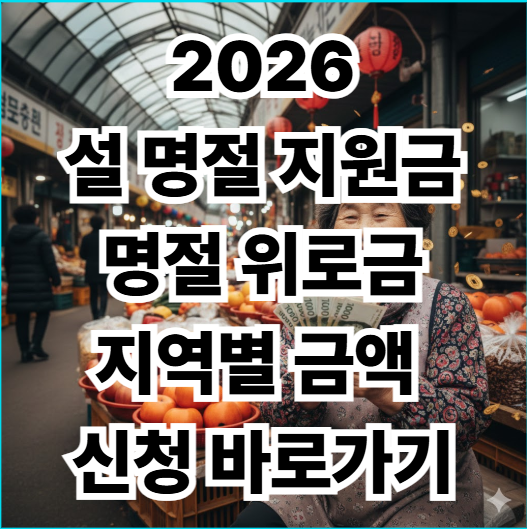 2026 설 명절 지원금 명절위로금 신청 바로가기 섬네일
